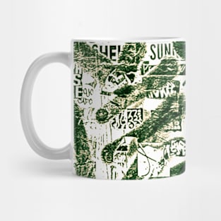 Street Art Urban NYC Green Graffiti Mug